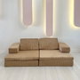 Atelier Del Sofa Puzzle - Camel Sofá cama de 2 plazas
